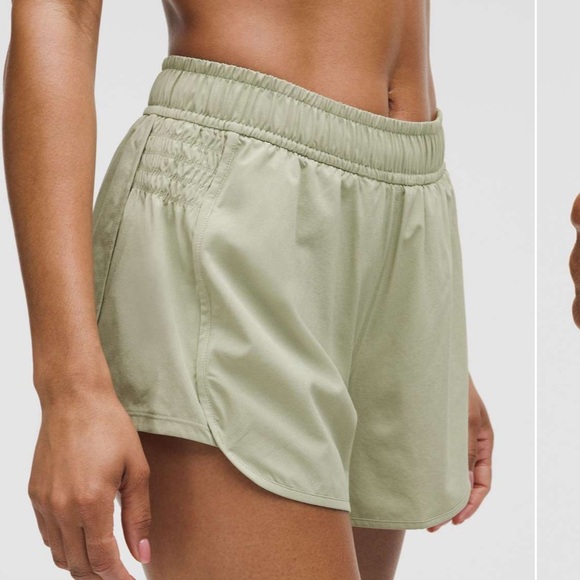lululemon athletica Pants - Lululemon Ruched Side High Rise Short 3”
